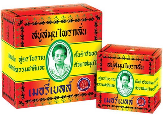 Merry bell original herbal soap formula of Madame heng Thai